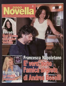 NOVELLA 2000 48/2001 BOCELLI ELEONORA DANIELE ARCURI IRENE GRANDI ELISA D'URSO - Picture 1 of 1