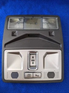 2012 - 2015 JAGUAR XF XFR XFR-S FRONT OVERHEAD DOME LIGHT LAMP BLACK OEM - Picture 1 of 6