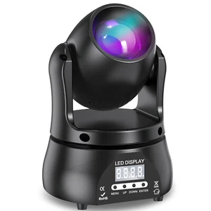 Luz principal móvil 70W DMX RGBW estroboscópica LED escenario foco luces sonido activado - Imagen 1 de 9