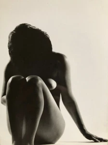 Frantisek Janis — nu féminin — 17,5 x 12,7 cm. phot. origle. — Akty — années 60. - Foto 1 di 3