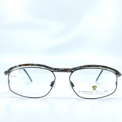 Neostyle Eyeglasses Jet 1004 537 Black Rectangular Frames 53[]16 135 mm - Image 1 of 4