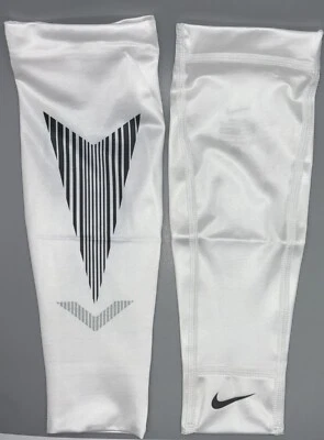 Nike Oregon Ducks Track PE Women’s XL White Calf Leg Sleeves X’s 2 BRAND NEW! - Image 1 of 4
