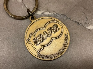 Sears Roebuck And Company 100th Anniversary Keychain 1986 - Picture 1 of 4