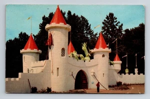Postal del castillo del bosque encantado 1956 Ellicott City Maryland - Imagen 1 de 2