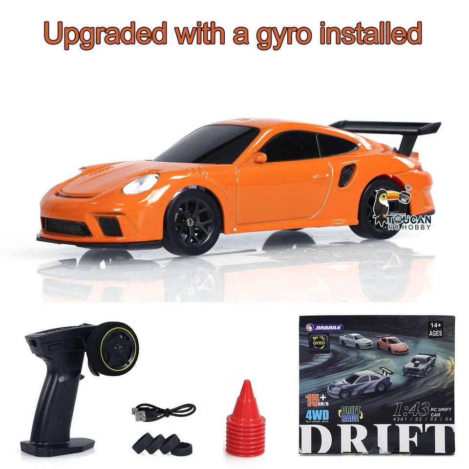 1/43 Ready to Run 4WD 2.4G RC Mini Drift Racing Car With GYRO 15KM/H Model - Image 1 of 4