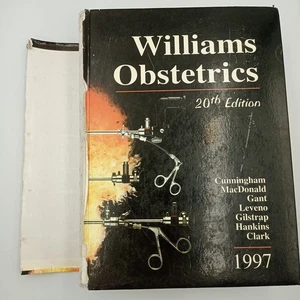 Williams Geburtshilfe 20. Auflage 1997 Hardcover Buch Vintage - Bild 1 von 20