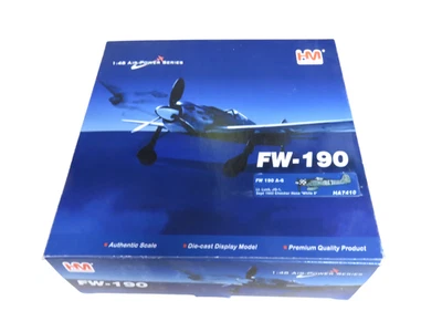 Hobby Master: 1:48 FW-190 A-6, Lt. Luck, JG-1, Sept 1943 Checker Nose #HA7410 - Image 1 of 4