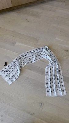 Dolce & Gabbana Silk Scarf Bee Pattern - Image 1 of 3