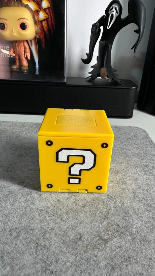 Mario Question Mark Cube para 10x Juegos Nintendo 3DS Foto 1 de 4