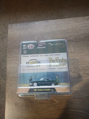 2025 M2 Machines Diorama ~ 1957 DeSoto Fireflite - R16 ~  1:64 Scale Brand New - Image 1 of 2