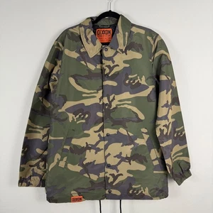 Dixxon Flannel Co Jacket Mens M Green Camo Coaches Grounds Up Customs Coaches - Picture 1 of 8