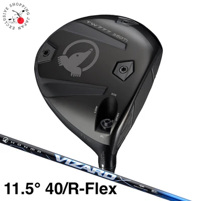 HONMA Tour World TW777 360 Ti Mini Driver 11.5° R-Flex Vizard Blue 40 Graphite - Image 1 of 4