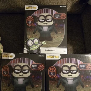 NEW Minions Halloween Inflatable Frankenbob 3.2ft Airblown Inflatable 280-2762 - Picture 1 of 4