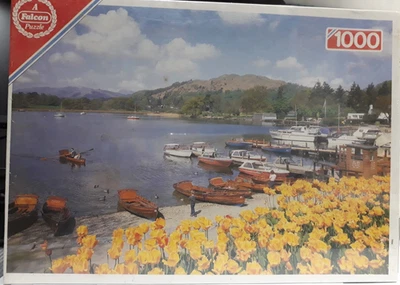 JUMBO Puzzle KING SIZE Vintage Lake Windermere 1000 pz 72x51 cm - Immagine 1 di 3
