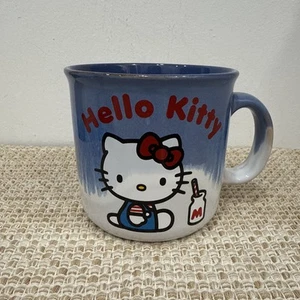 Hello Kitty 20oz Coffee Mug 2024 Red White Blue 4” x 4” New - Picture 1 of 6