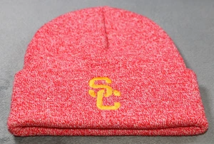 USC Trojans Gorra Gorra Snap Back Rojo Amarillo NCAA Fútbol Legado Tejido Hombres Universidad - Imagen 1 de 8