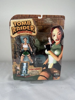 Figura de acción Tomb Raider Lara Croft Escapes the Powerful Crocodile NUEVA 2000 Foto 1 de 4