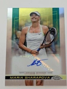 2024 Topps Chrome Tennis Maria Sharapova Auto TCA-MSA SP Autograph - Picture 1 of 5