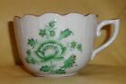 Herend China Niang Nanking Bouquet Green Peony Antique Porcelain Expresso Cup