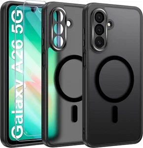 Coque + 2X Vitre de Protection pour Samsung Galaxy A26 5G Film Blindé MagSafe Case 9H - Photo 1 sur 12