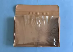 Vtg 1960s MERCEDES-BENZ 190SL PONTON W113 OWNER'S MANUAL POUCH BROWN ORIGINAL - Picture 1 of 7