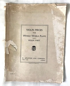 Violin Pieces The Whole World Plays  (violin part) sheet music - Picture 1 of 9