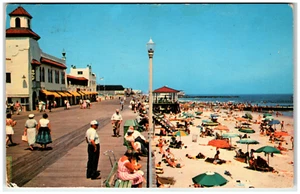 Cartolina Ocean City, NJ spiaggia e lungomare - Foto 1 di 2