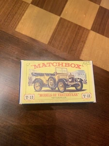 VINTAGE MATCHBOX Models of Yesteryear 1911 DAIMLER #Y-13 A Lesney Product - Picture 1 of 8