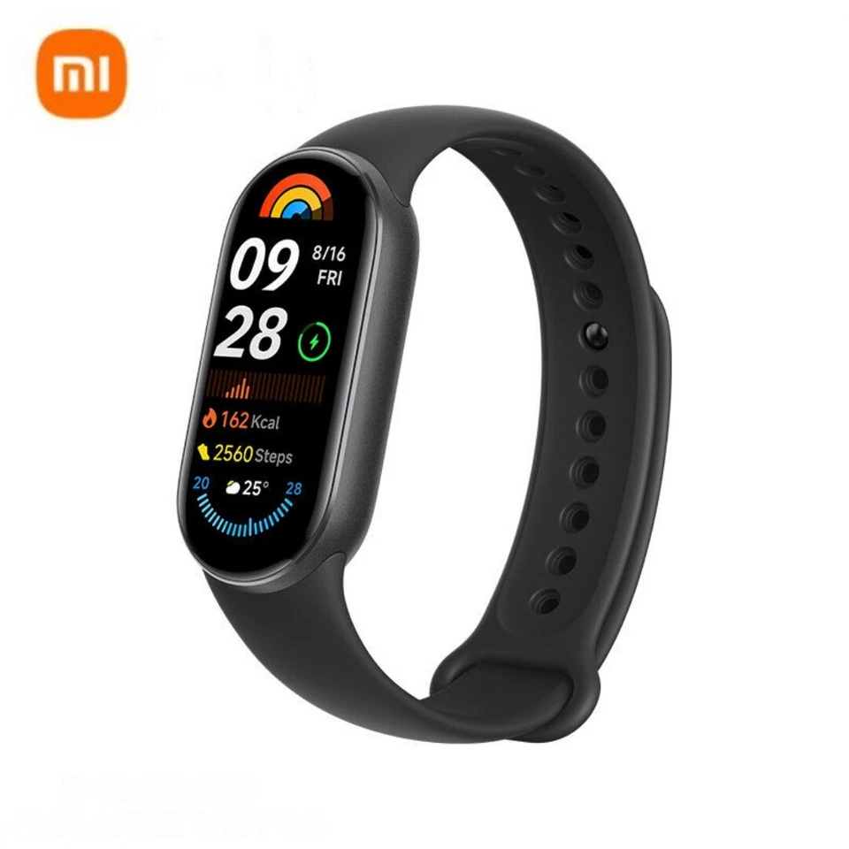 Xiaomi Mi Band 9 NFC Version 1.62'' AMOLED Sports Bracelet Heart Rate Monitors - Image 1 of 4