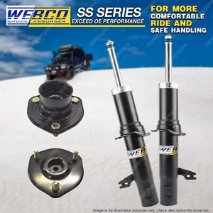 Front Webco Shock Absorbers & Strut Mounts for Mazda 6 GH 2.2 2.5 08-on - Picture 1 of 3