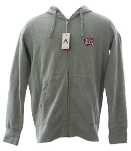 ANTIGUA Men's Grey Heather Signature Full Zip Sweatshirt 100304 $53 NEW - Picture 1 of 2