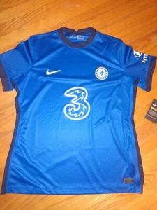Maglia XL Nike Chelsea Home blu 20/21 calcio donna nuova con etichette CD4399 496 - Foto 1 di 1