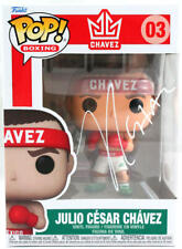 Julio Cesar Chavez Autographed Funko Pop Figurine #03- JSA W *White
