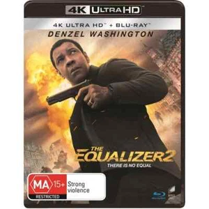 THE EQUALIZER 2 4K / BLU-RAY, NEW & SEALED, 14112018, RELEASE, FREE POST - Picture 1 of 1