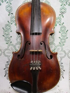 Old Antique German Stamped & Labeled Stainer Violin Ready to Play ! * Video - Picture 1 of 20