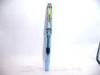 Wings 3001 Transparent Blue Piston Fill Fountain Pen-new