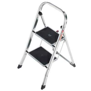 Hailo Scala Pieghevole K30 In Alluminio Per Fai Da Te E Casa Nuova - Foto 1 di 1