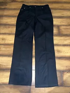 EACADA WOMENS BLACK PANTS SIZE 29 Cotton - Picture 1 of 4