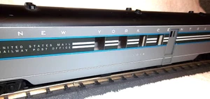 Golden Gate Depot 1938 20th Century Limited Aluminum POSTAL BAGGAGE CAR 3Rail - Picture 1 of 11
