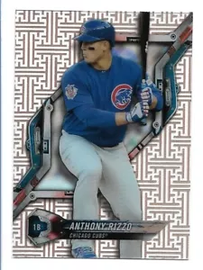 Anthony Rizzo 2018 Topps High Tek Pattern 4 Galactic Wave #HT-AR Chicago Cubs - Bild 1 von 2