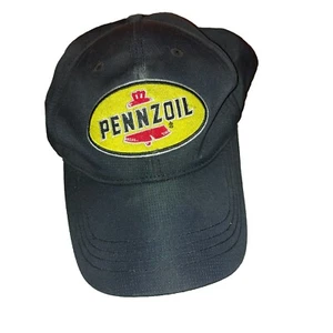 Penzoil Racing Black Baseball Hat Cap Adjustable Strap One Size Last Chance - Picture 1 of 5