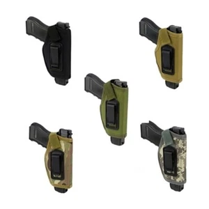 Hand Gun Holster Elastic Pistol Holders Supply Cover Waist Universal Black 9L - Picture 1 of 14