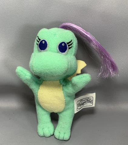 Playskool Dragon Tales Green Dragon Plush 4.5” Stuffed Toy  1999 Cover