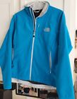 The North Face Womens Jacket Blue Apex Thermal Fleece Lined Full Zip Small