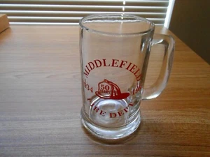 DEPARTAMENTO DE BOMBEROS DE MIDDLEFIELD. TAZA CRISTAL 50 AÑOS 1934-1984 - Imagen 1 de 6