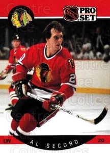 1990-91 Pro Set #60 Al Secord - Picture 1 of 1