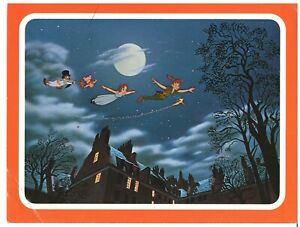 Walt Disney Classic Collection Peter Pan Postcard WDC-16 measures 5x6-1/2