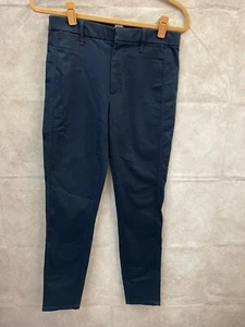 Gap Pants Girls Dark Blue Stretch Skinny Dark Wash Inseam 28" Slim Fit Size 6x10 - Picture 1 of 6