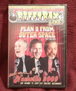 RiffTrax Live: Plan 9 from Outer Space in Color NEW SEALED DVD Nashville 2009 - Picture 1 of 1