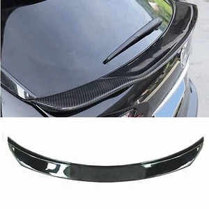 Real Carbon Fiber Rear Trunk Spoiler Wing Lip For 15-20 Lexus NX200 NX300 Black - Picture 1 of 5